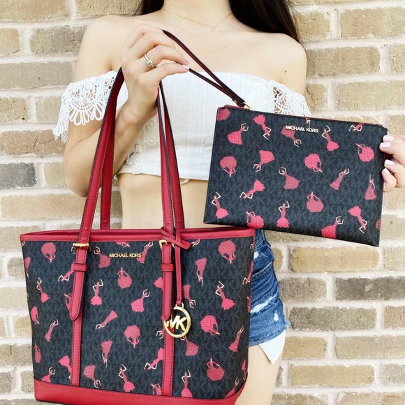 Gaby’sBags💕Michael Kors Tote &Clutch SET NWT - Picture 2 of 11